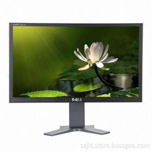 27-inch LCD Monitor with Glossy Piano-black and DVI/HDMI/VGA/DP Optional
